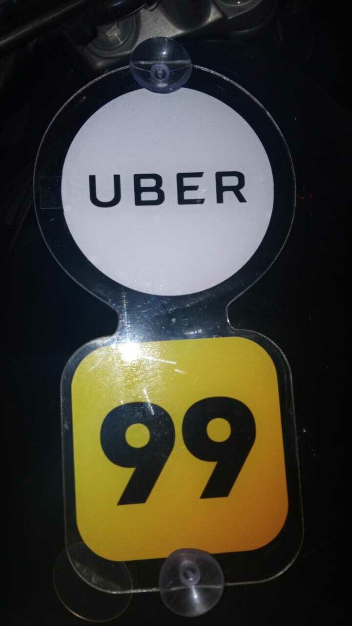 PLACA PARA ADESIVO UBER E 99