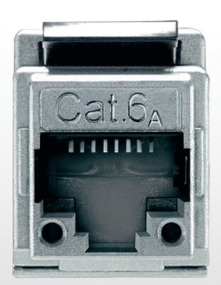 שקע דו צדדי CAT6A Telegärtner