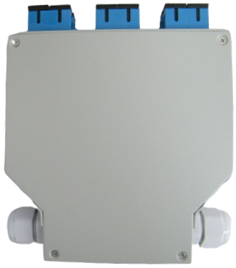 קסטה אופטית לפס דין כוללת 6 מתאמי SC-SM כפול