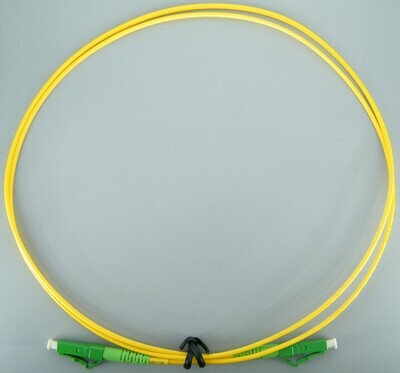 מגשר אופטי יחיד LC(APC)-LC(APC) SM 1M