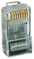 תקע RJ-45 לא מסוכך