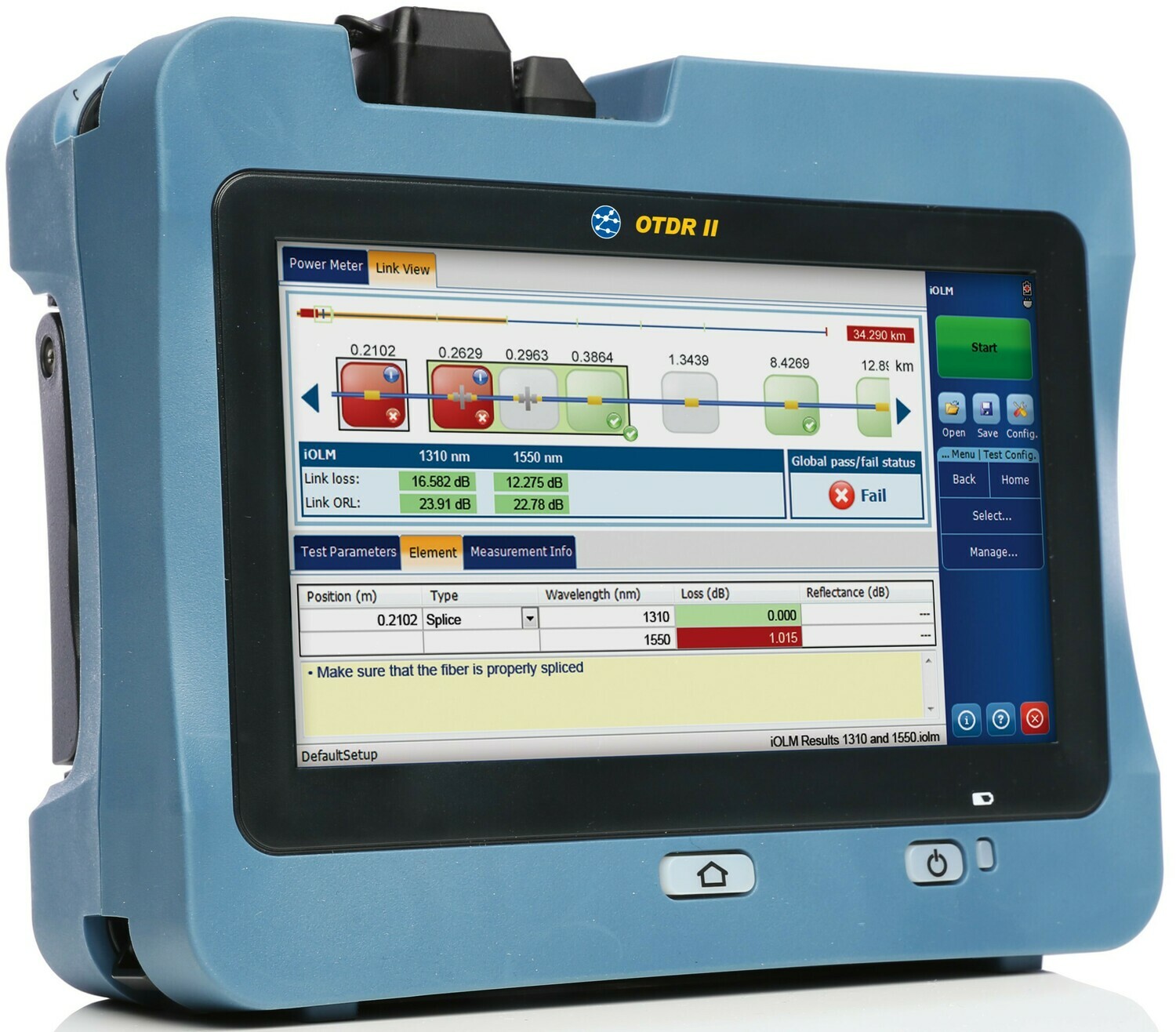 מכשיר בדיקה TREND (IDEAL) OTDR II