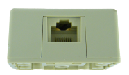 שקע RJ-45 עה&quot;ט עם מדבקה