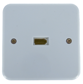 שקע יחיד תה&quot;ט בזק 6W