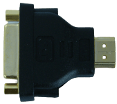 מתאם HDMI זכר ל-DVI נקבה