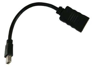 מתאם על כבל קצר DP/F - MINI DP/M