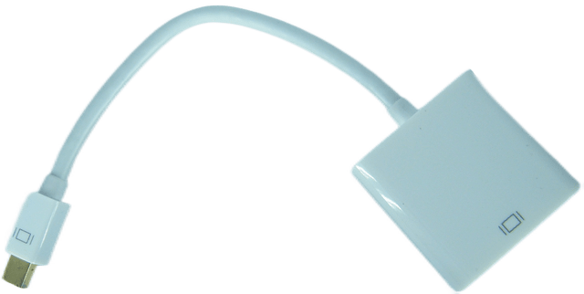 מתאם על כבל קצר MINI DP/M-VGA/F