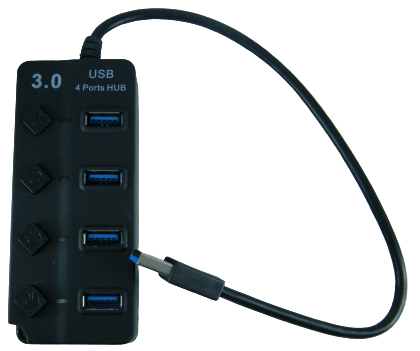 רכזת  1:4 USB 3.0 ללא ספק