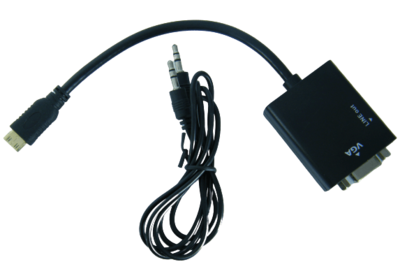 מתאם HDMI MINI ל-VGA