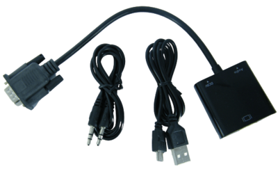 מתאם HDMI נקבה ל-VGA זכר
