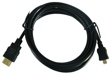 כבל מיקרו HDMI - HDMI באורך 1.80 מטר