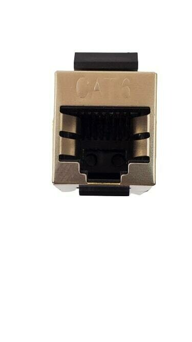 מופה RJ-45 מסוככת לפנל CAT6