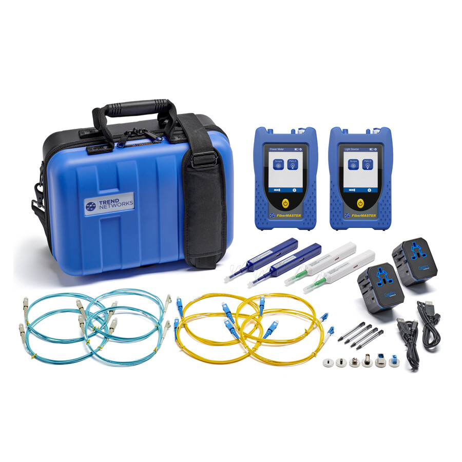 סט מכשירי בדיקה   QUAD LIGHT SOURCE + POWER METER  TREND (IDEAL) FIBERMASTER SM+MM