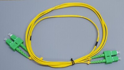 מגשר אופטי כפול SC(APC) SC(APC) SM