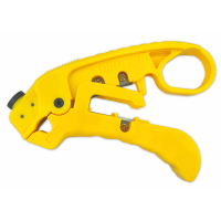 מקלף רשת צהוב איכותי (מתאים לכבל גיגה)