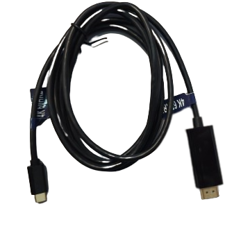 כבל  USB-C לHDMI זכר באורך 1.80 מטר 4K 60HRZ