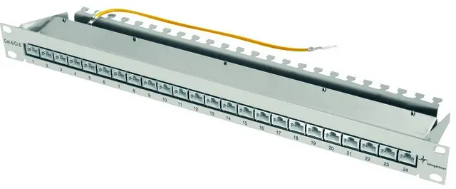 פאנל STP 24 יצוק CAT6A Telegärtner