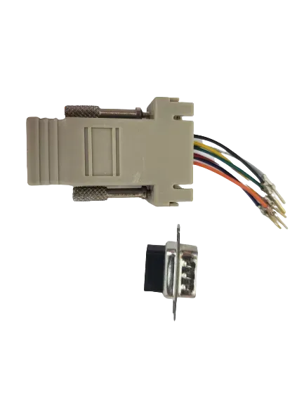 מתאם מRJ-45- לD-9- זכר/נקבה