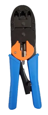 לוחץ משולב RJ-11/RJ-45  מסיבי "בליסטר"