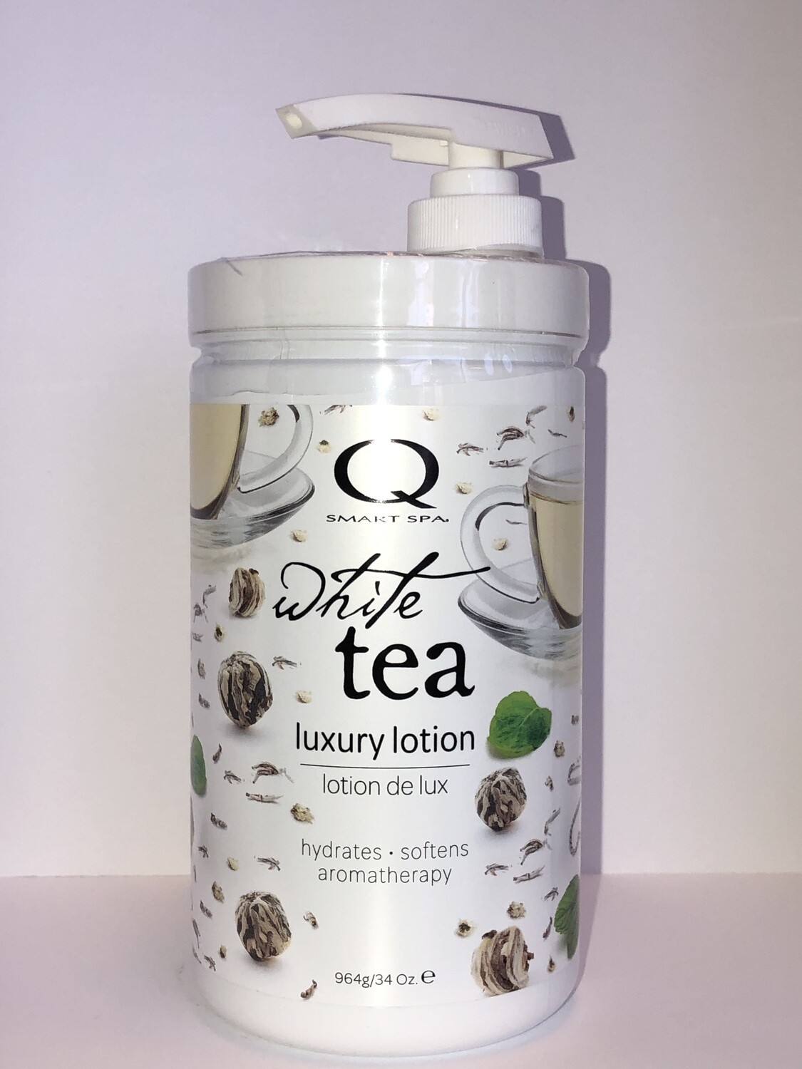 QT Lotion White Tea 34oz
