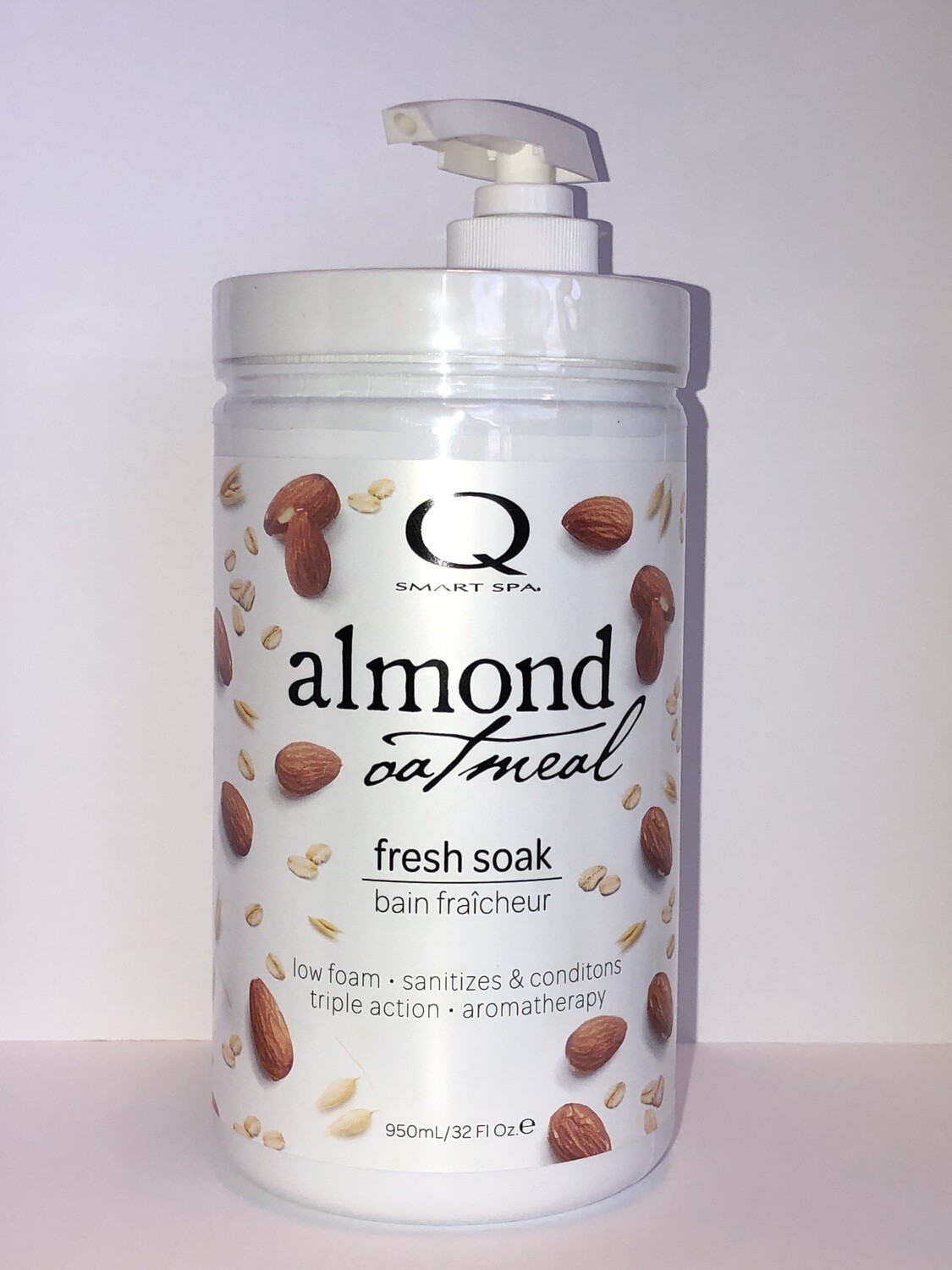 QT Fresh Soak Almond Oatmeal 32oz