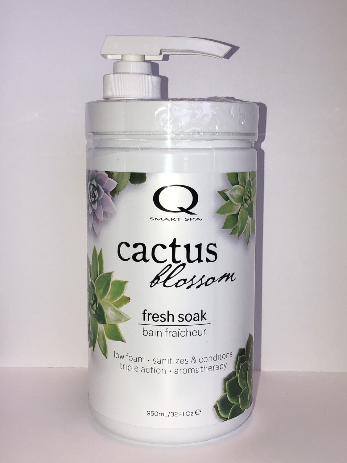 QT Fresh Soak Cactus Blossom 32oz