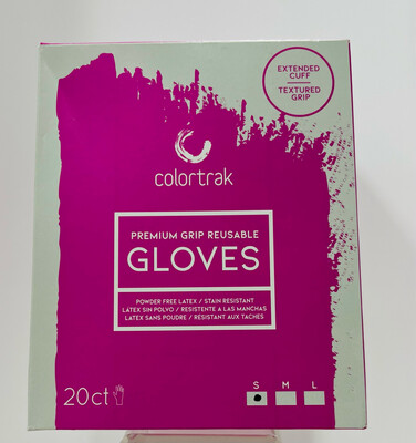 ColorTrak Black Small Disposable Gloves 100ct