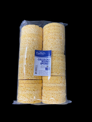 FP Cellulose Round Sponges 3"  50ct