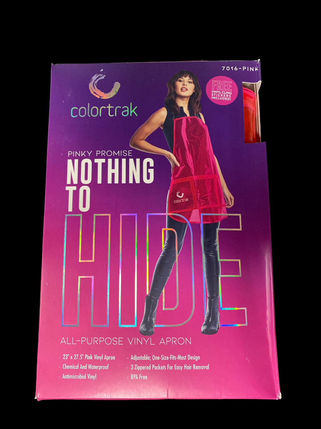 ColorTrak Nothing To Hide Apron (Pink)