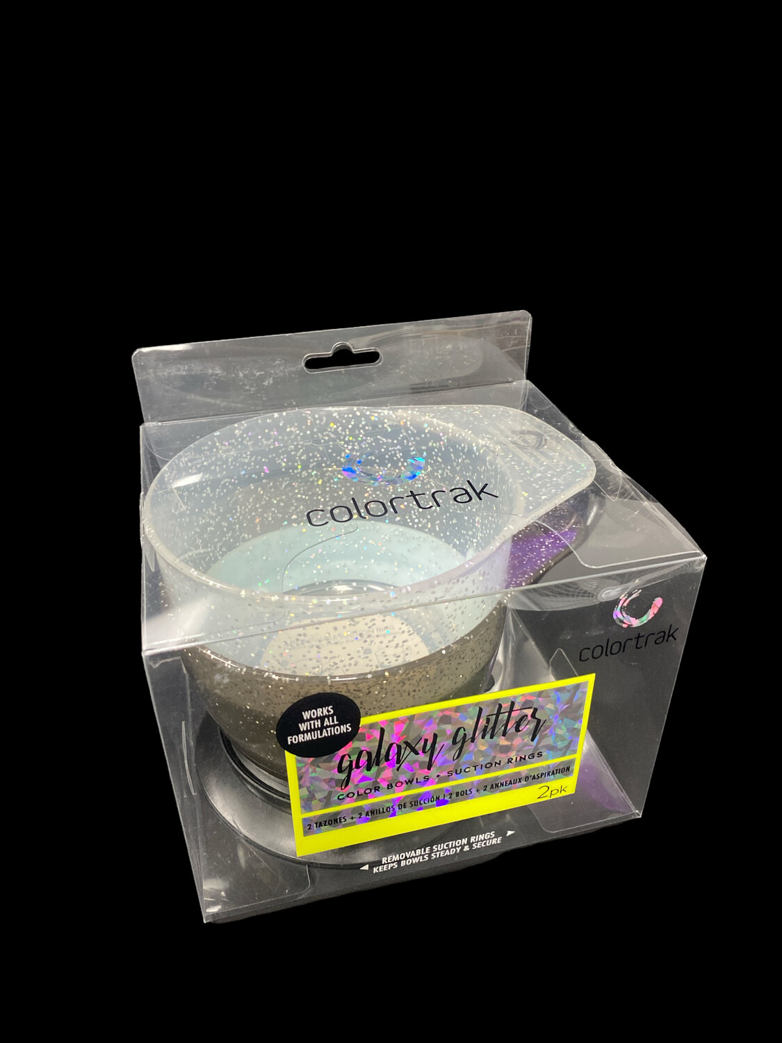 ColorTrak 2pk Galaxy Color Bowls + Suction Rings