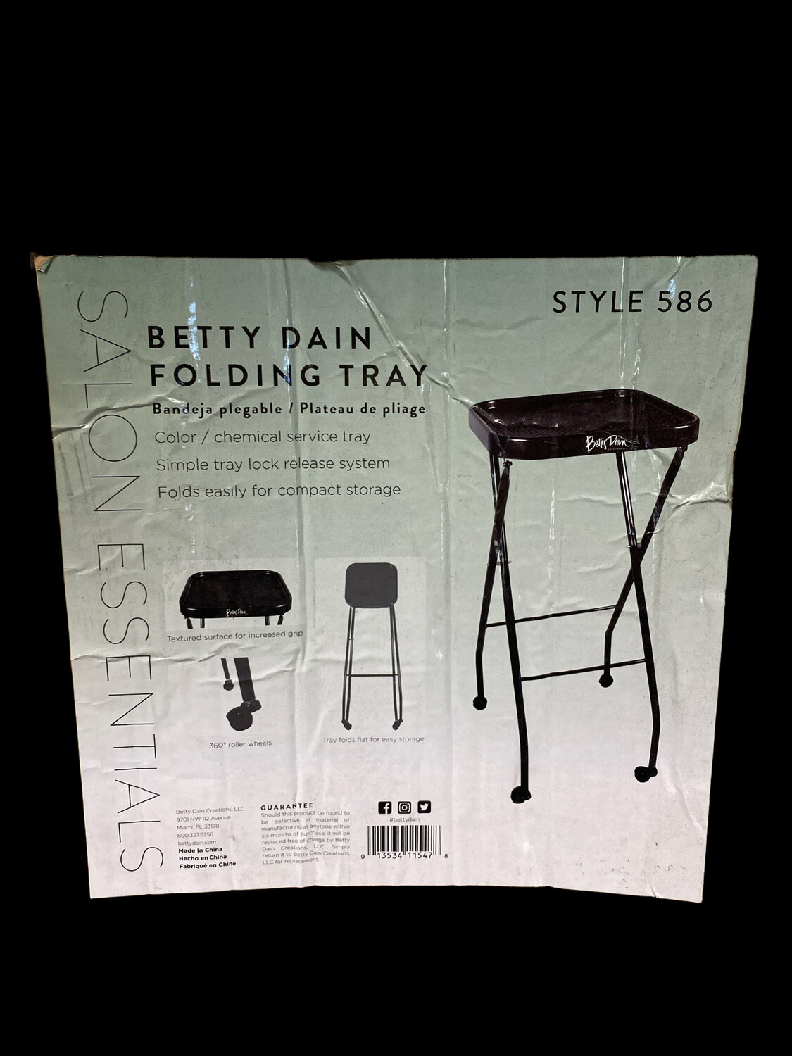BD Folding Tray