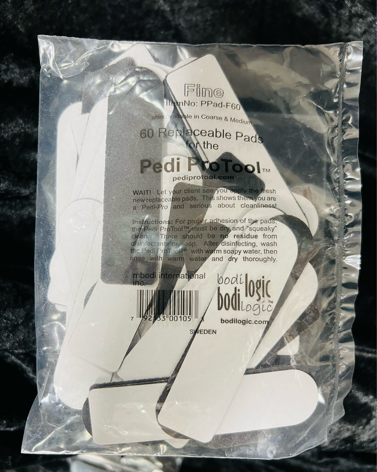 PediPro Replacement Pads Fine 60ct Bag