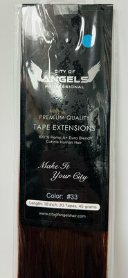#33 18” Tape In Extensions