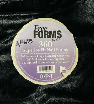 OPI FreeForms Disposable Nail Forms 360ct