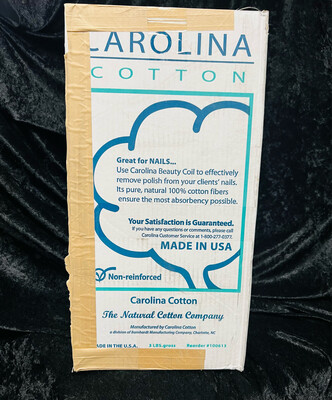 Carolina Cotton 100% 3lb Box