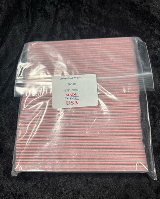 PB Files Zebra Pink  100/100 50pk