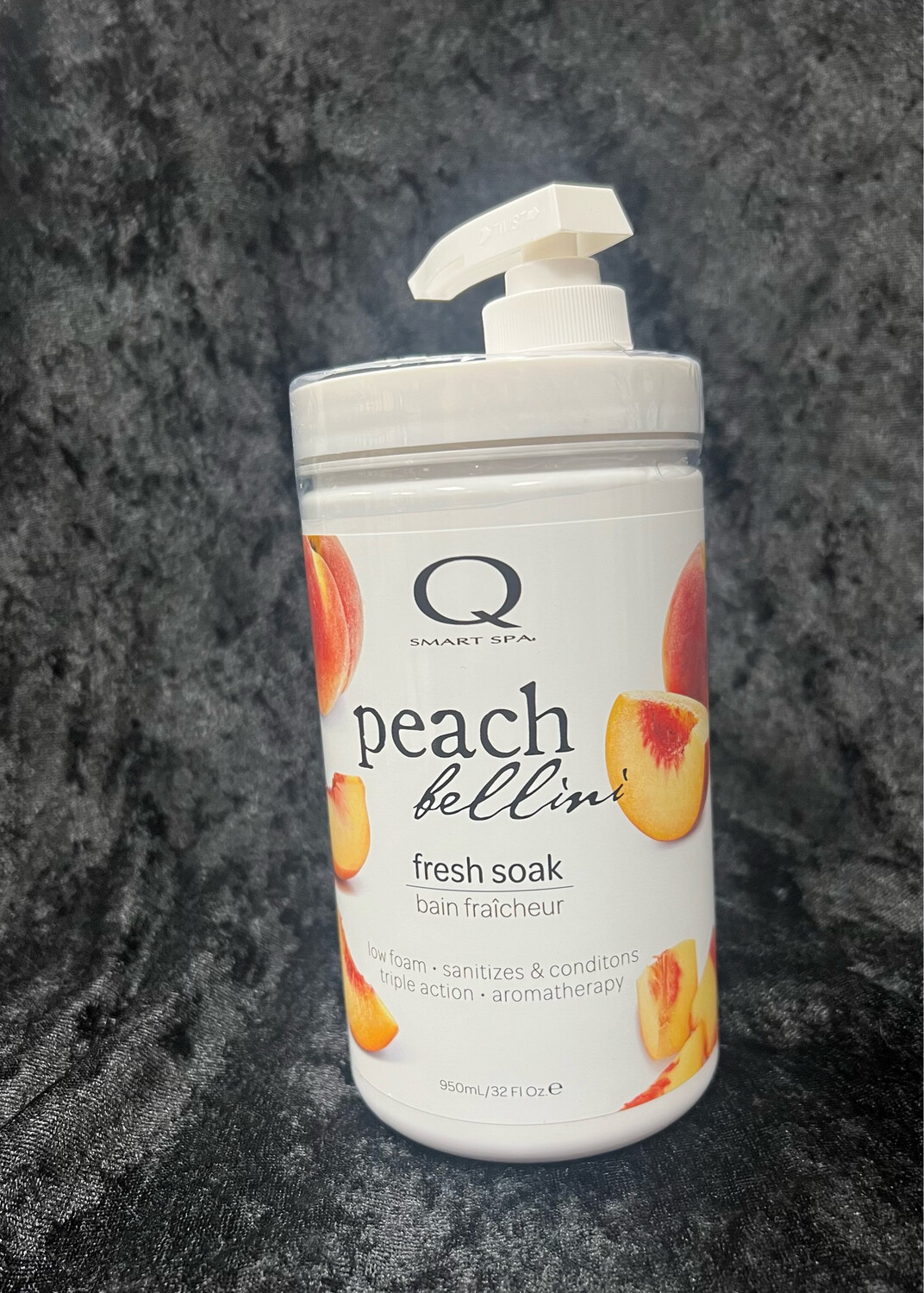 QT Fresh Soak Peach Bellini 32oz