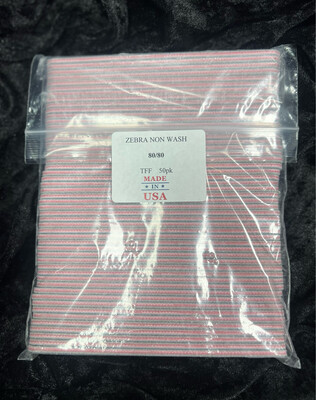 PB Files Zebra Pink 80/80 50pk