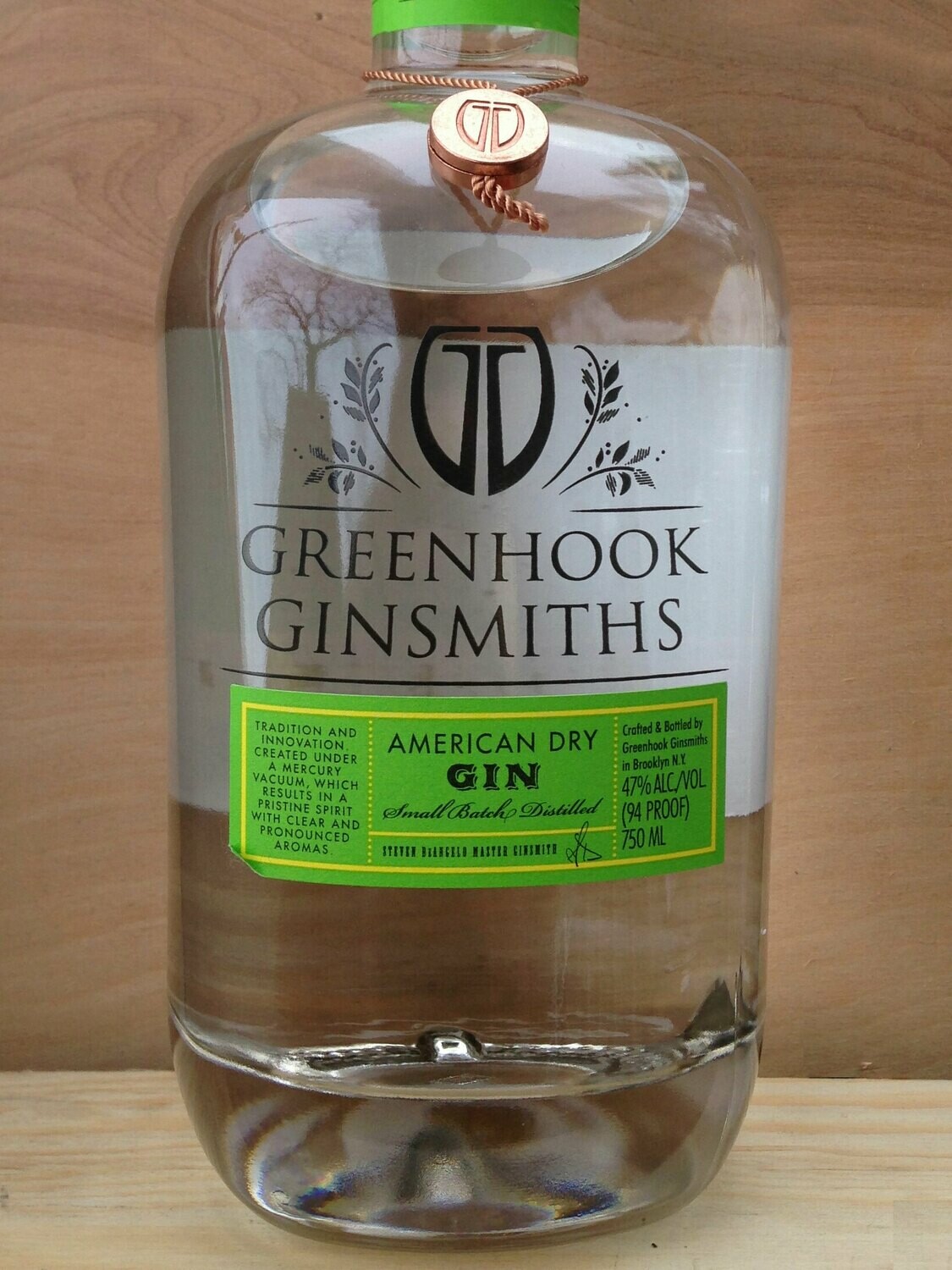 American Dry Gin Greenhook Ginsmiths