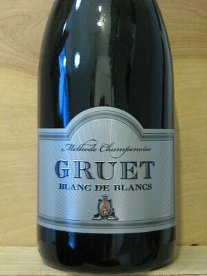 Gruet Winery Blanc de Blancs, 'Champenoise' (Silver Label), Gruet (NV)