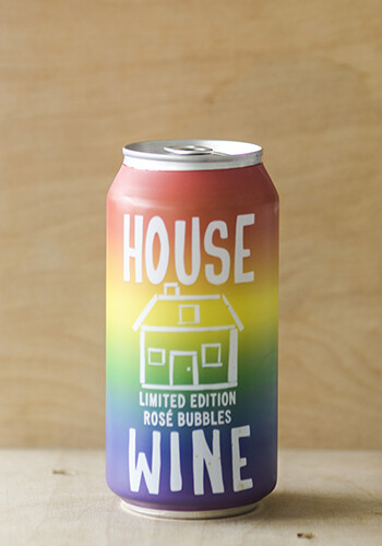 House Sparkling Rose Rainbow Can 375ml