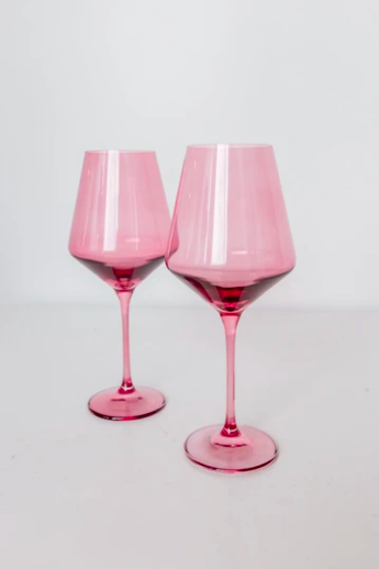 Estelle Stemware Wine (2) Rose