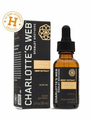Charlotte&#39;s Web 50mg/ml Original Formula CBD Oil - 30ml
