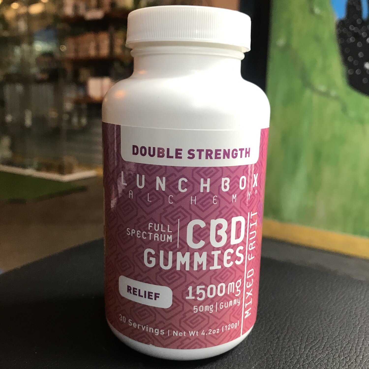 Lunchbox Alchemy 1500mg Relief - 30 Count Full-Spectrum CBD Gummies + Ginseng