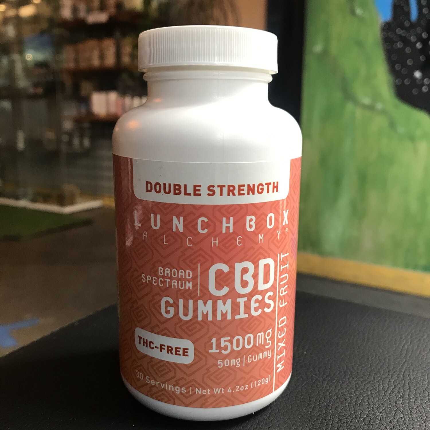Lunchbox Alchemy 1500mg THC-Free - 30 Count Broad-Spectrum CBD Gummies