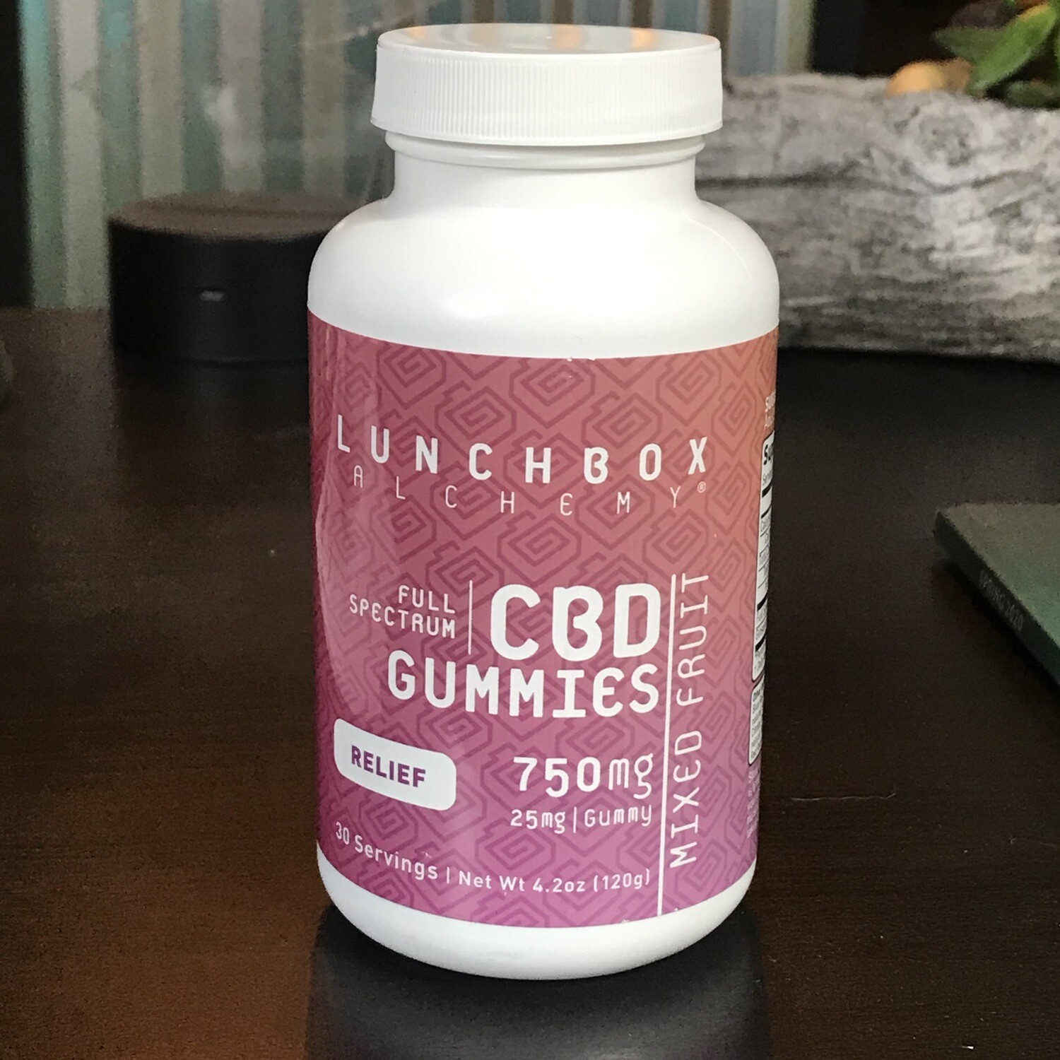 Lunchbox Alchemy 750mg Relief - 30 Count Full-Spectrum CBD Gummies + Ginseng