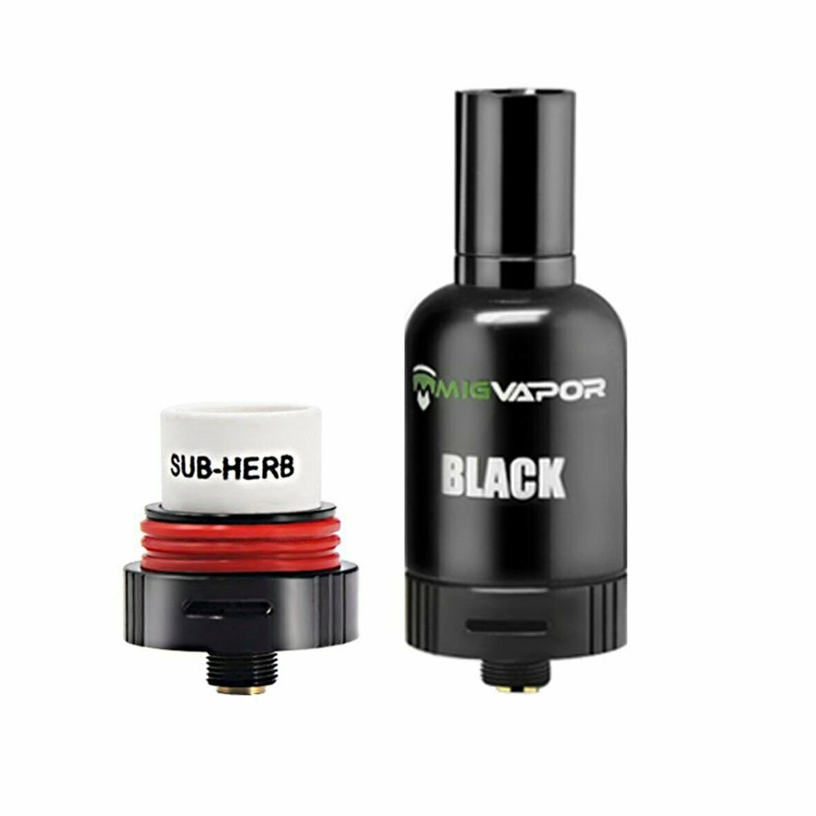 Mig Vapor Black Sub-herb Dry Herb And Concentrate Attachment