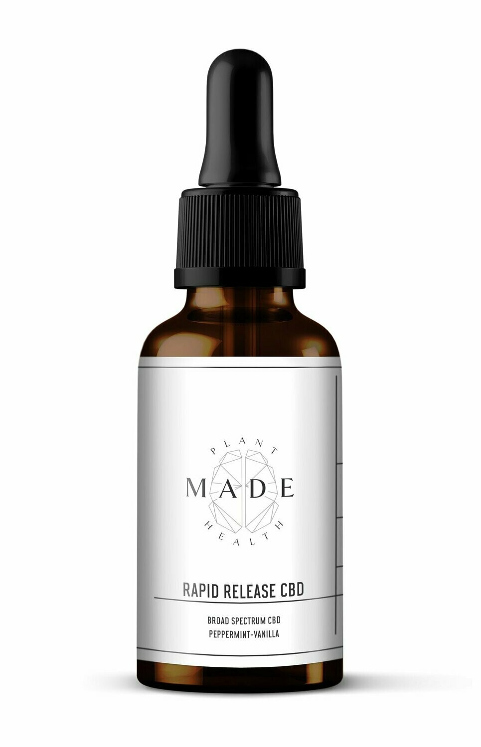 MADE Plant Health - 750MG THC-Free Rapid Release CBD Tincture - 30ML