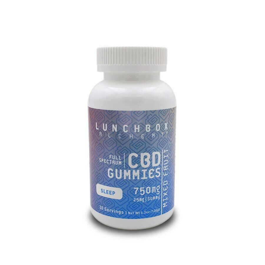 Lunchbox Alchemy 750mg Sleep - 30 Count Full-Spectrum CBD Gummies + Chamomile