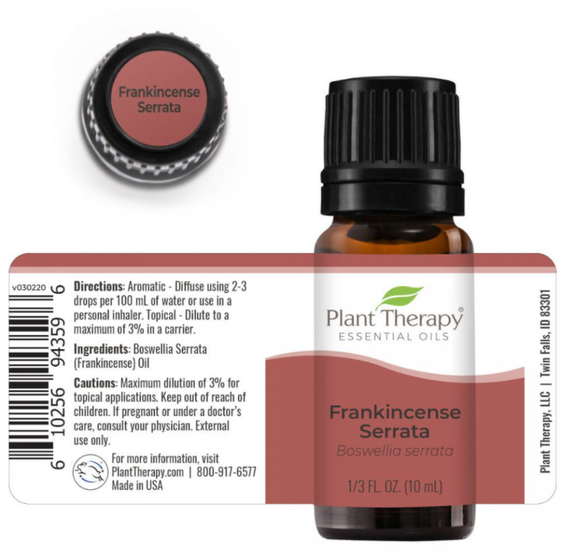 Plant Therapy® Frankincense Serrata Essential Oil, 1/3 fl oz (10mL)
